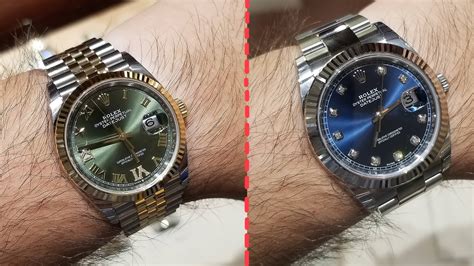 rolex datejust mm size|Rolex Datejust size comparison.